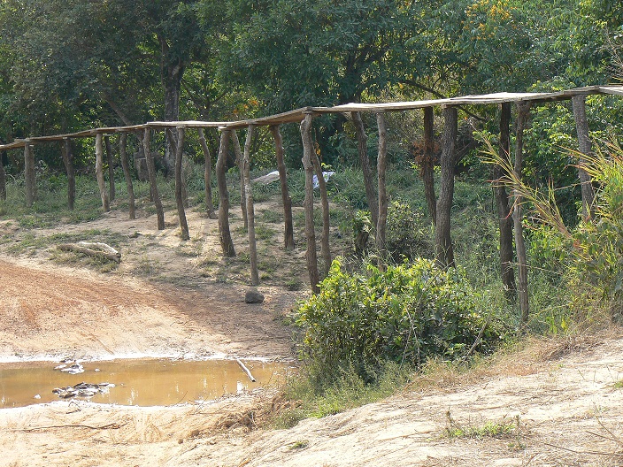 foot bridge constructed by community links sheini to iron ore site (hills site) (1)